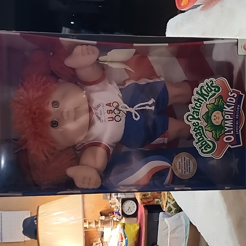 Olympikids Special Edition Doll with Red Hair. Cabbage Patch Kids.NEW IN BOX.